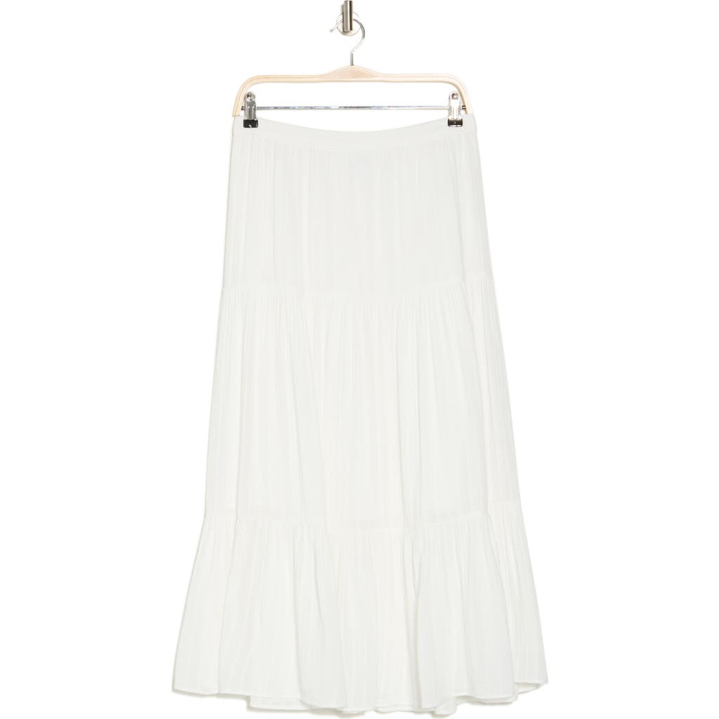 ABOUND ABOUND TIERED COTTON BLEND MAXI SKIRT
