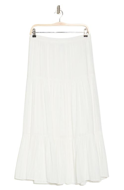 ABOUND ABOUND TIERED COTTON BLEND MAXI SKIRT 