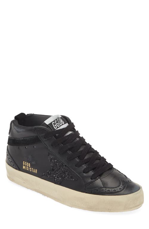 Golden Goose Midstar Sneaker In Black