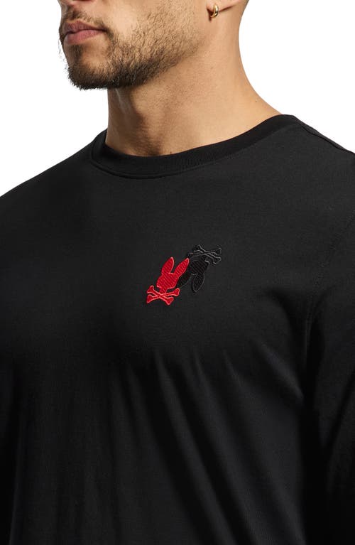 PSYCHO BUNNY PSYCHO BUNNY PIERCE LOGO EMBROIDERY LONG SLEEVE T-SHIRT 