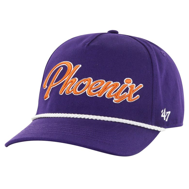 Shop 47 '  Purple Phoenix Suns Overhand Logo Hitch Adjustable Hat