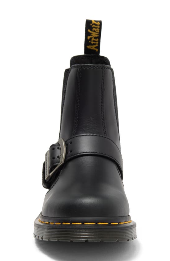 Shop Dr. Martens' 2976 Chelsea Boot In Black Classic Pull Up