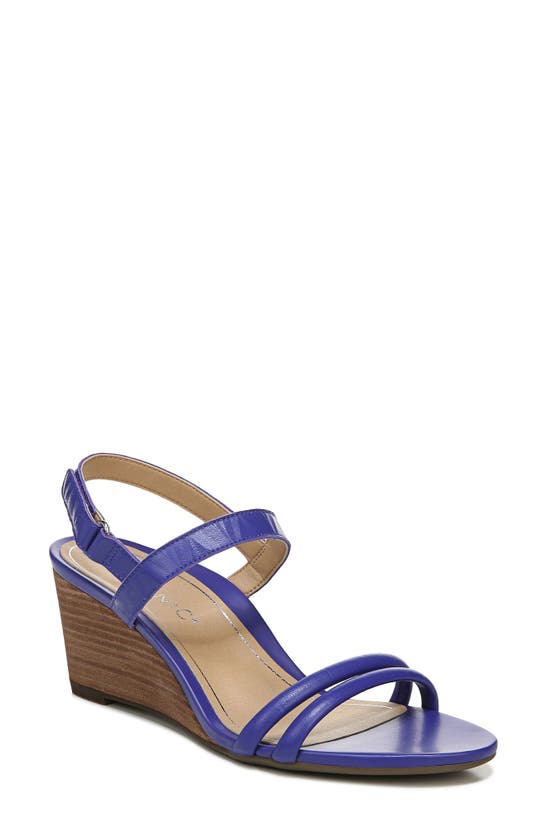 Vionic Emmy Wedge Sandal In Royal Blue | ModeSens