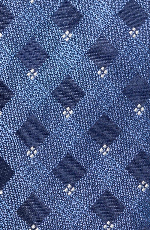 Shop Nordstrom Erwin Geometric Silk Tie In Blue