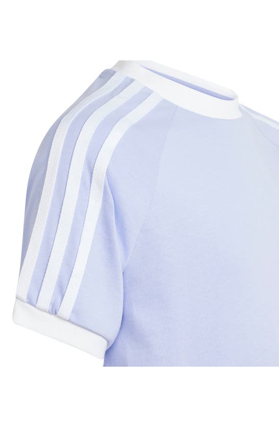 Shop Adidas Originals Adidas Kids' Adicolor Cotton T-shirt Dress In Violet Tone