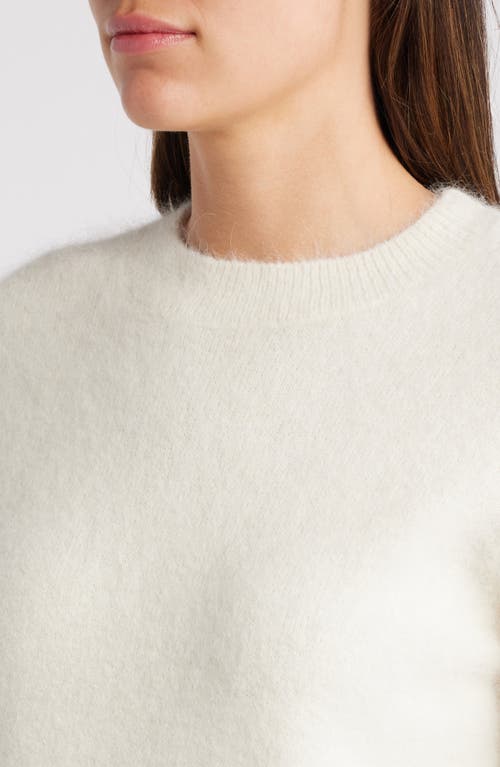 Shop Rails Briar Short Sleeve Crewneck Sweater In White