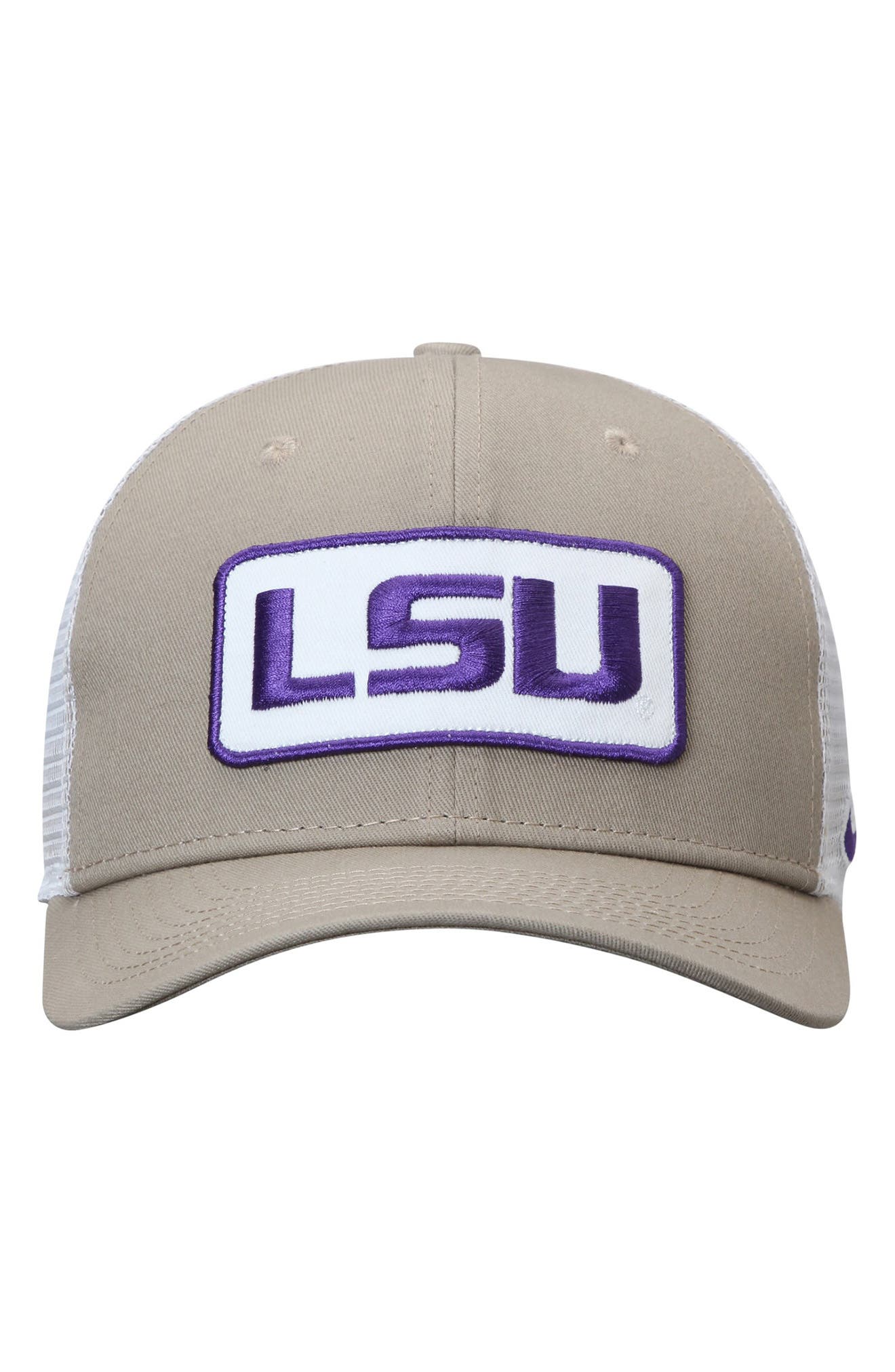 khaki lsu hat