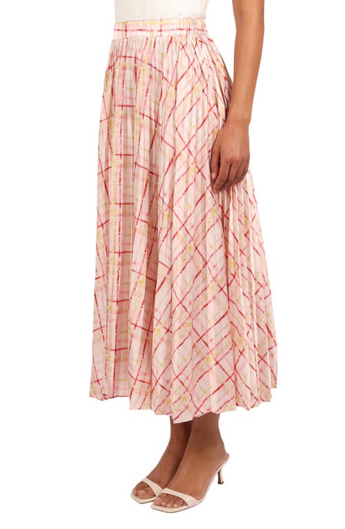 Petal And Pup Petal & Pup Polina Pleated Maxi Skirt In Pink