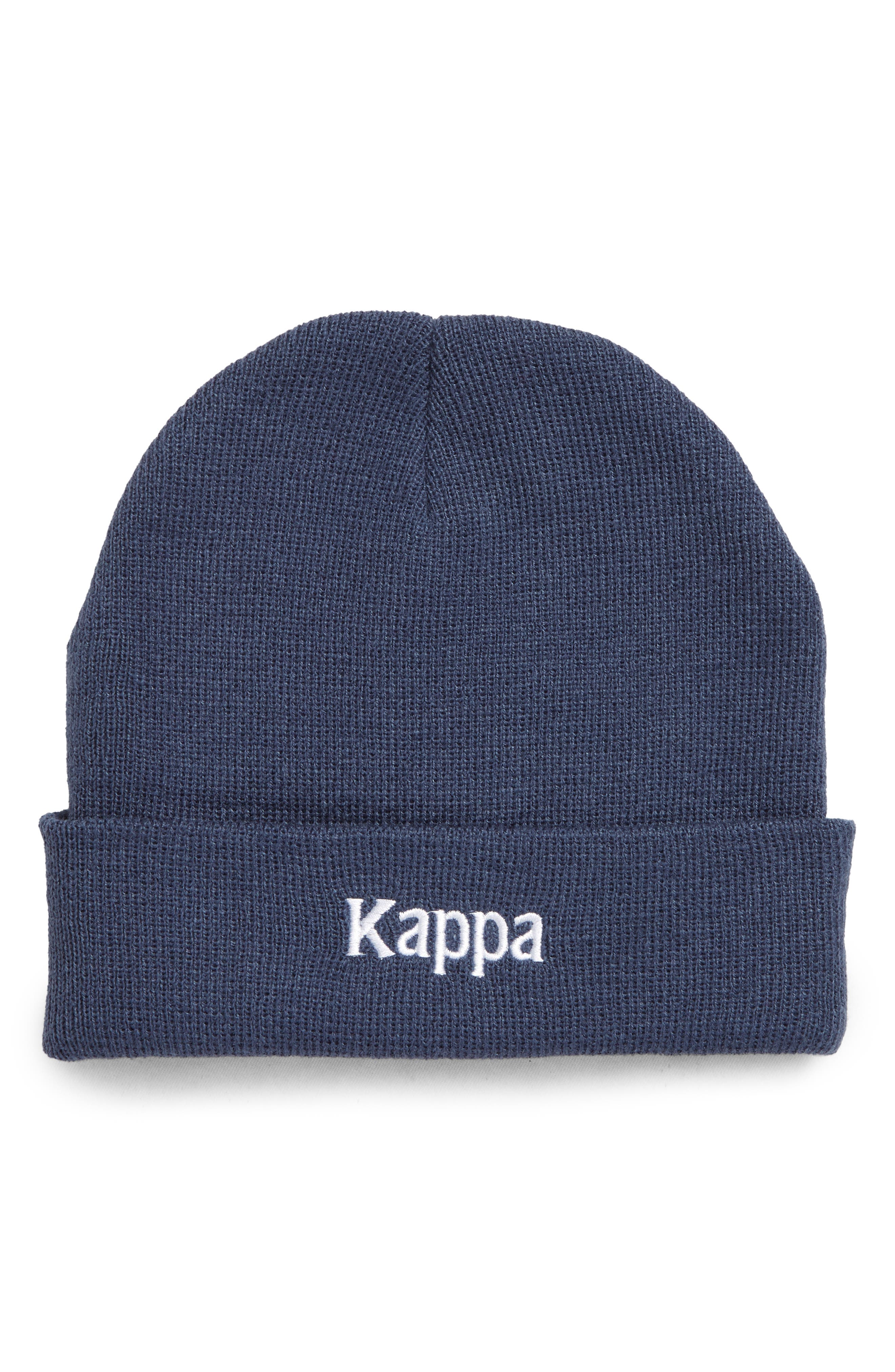 Kappa Authentic Giada Beanie in Blue Steel-White Bright at Nordstrom