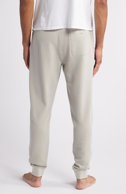 Shop Daniel Buchler Waffle Texture Lounge Joggers In Sand