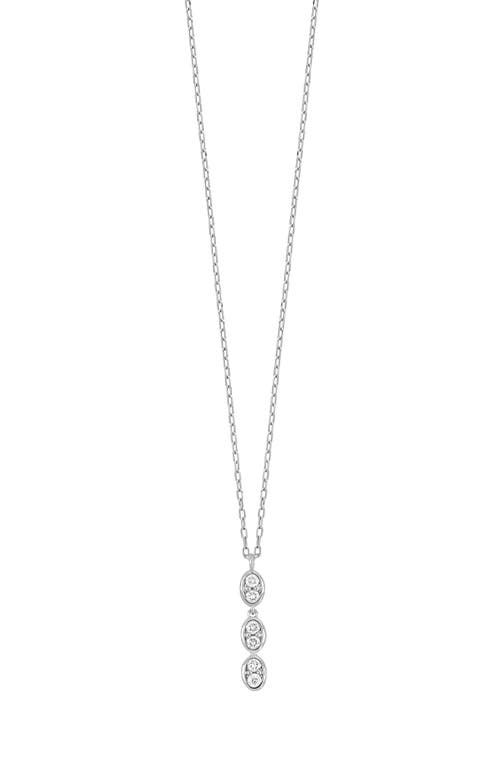 Bony Levy Monaco Diamond Pendant Necklace in 18K White Gold at Nordstrom