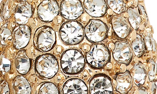 Nordstrom Rack Set Of 2 Teardrop Stud Earrings In Clear- Gold