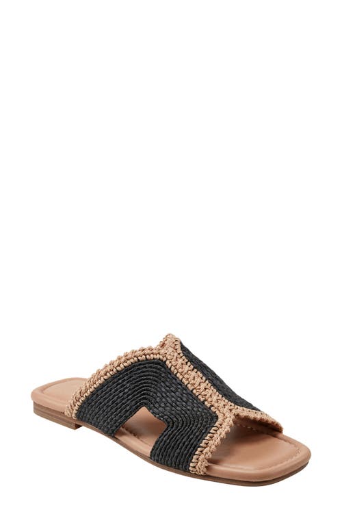 Shop Marc Fisher Ltd Nashie Slide Sandal In Black