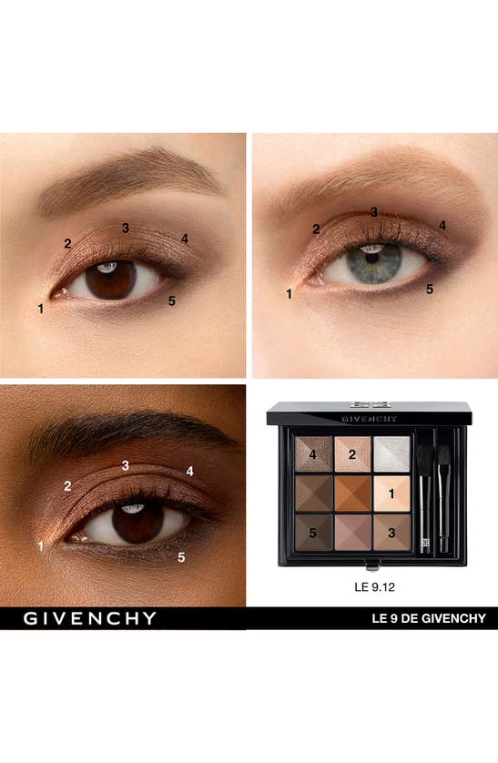 Shop Givenchy Le 9 De  Eyeshadow Palette In 12 Nude Story