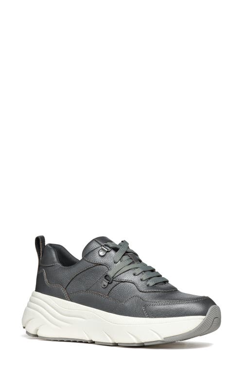 Shop Geox Diamanta Low Top Sneaker In Grey