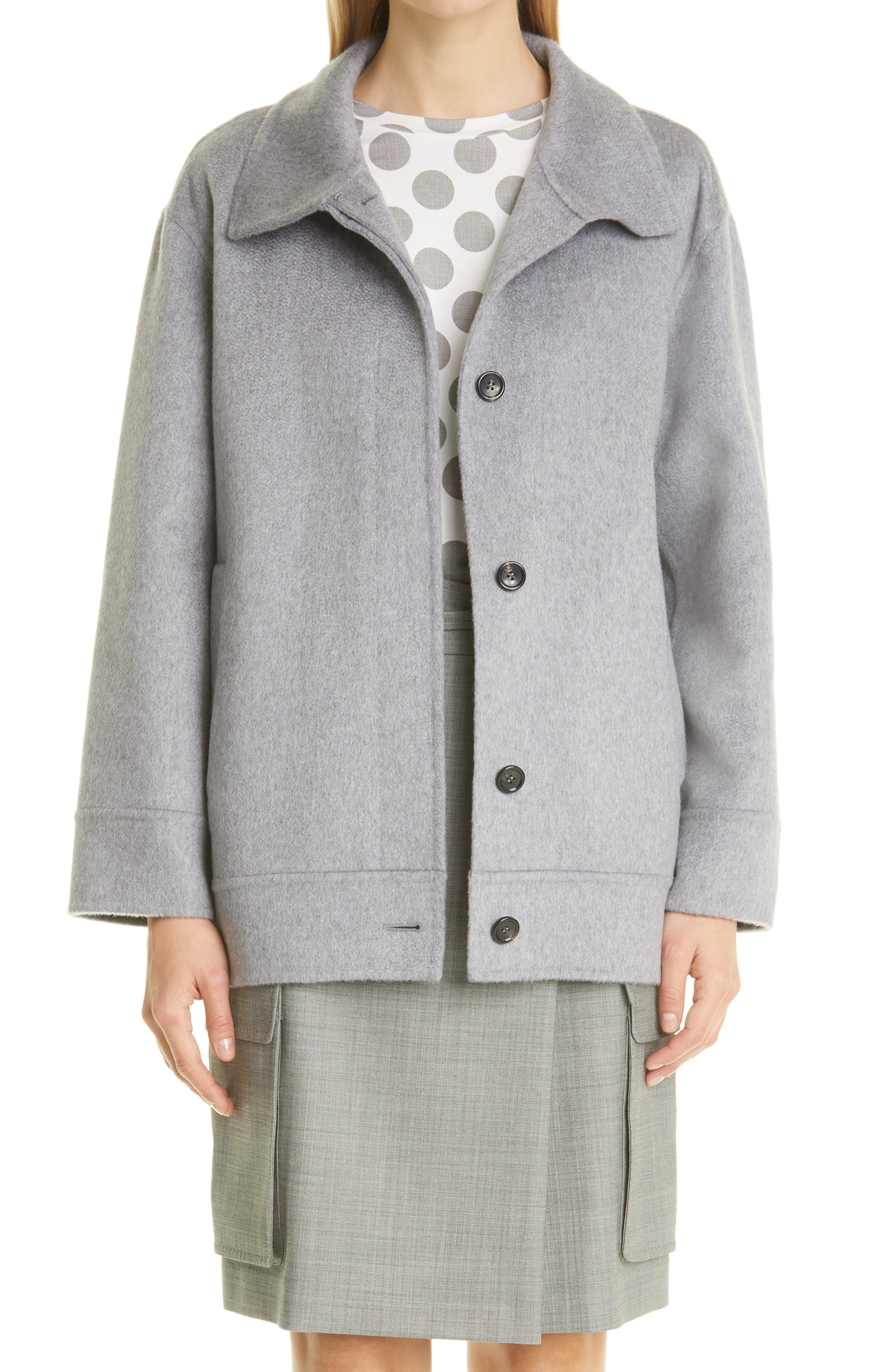 cashmere coats & jackets