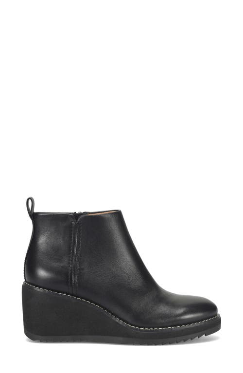 Shop Söfft Eden Wedge Bootie In Black