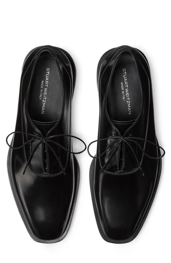 Stuart Weitzman Men's Royce Kiltie Brushed Leather Penny Loafers In Black