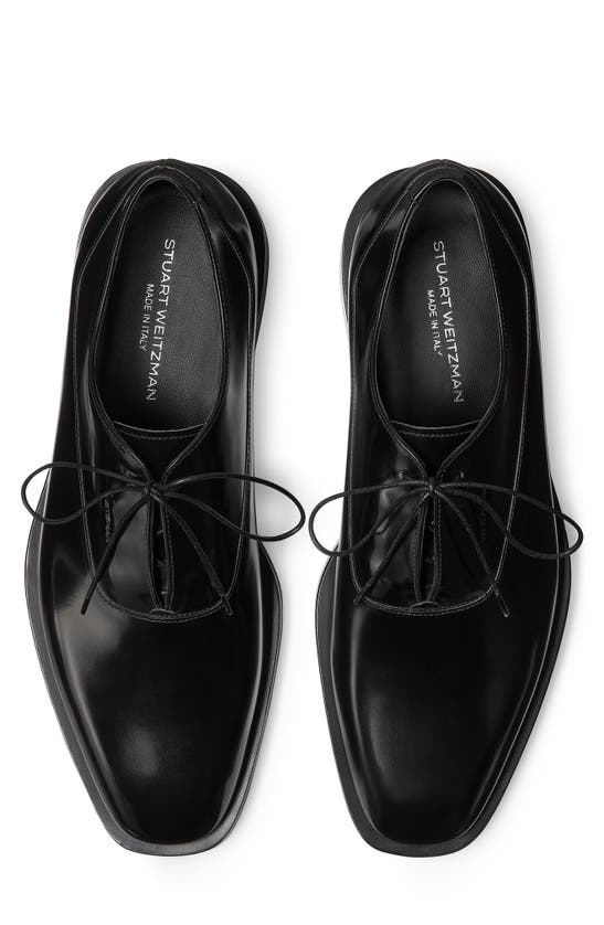 Shop Stuart Weitzman Royce Oxford In Black