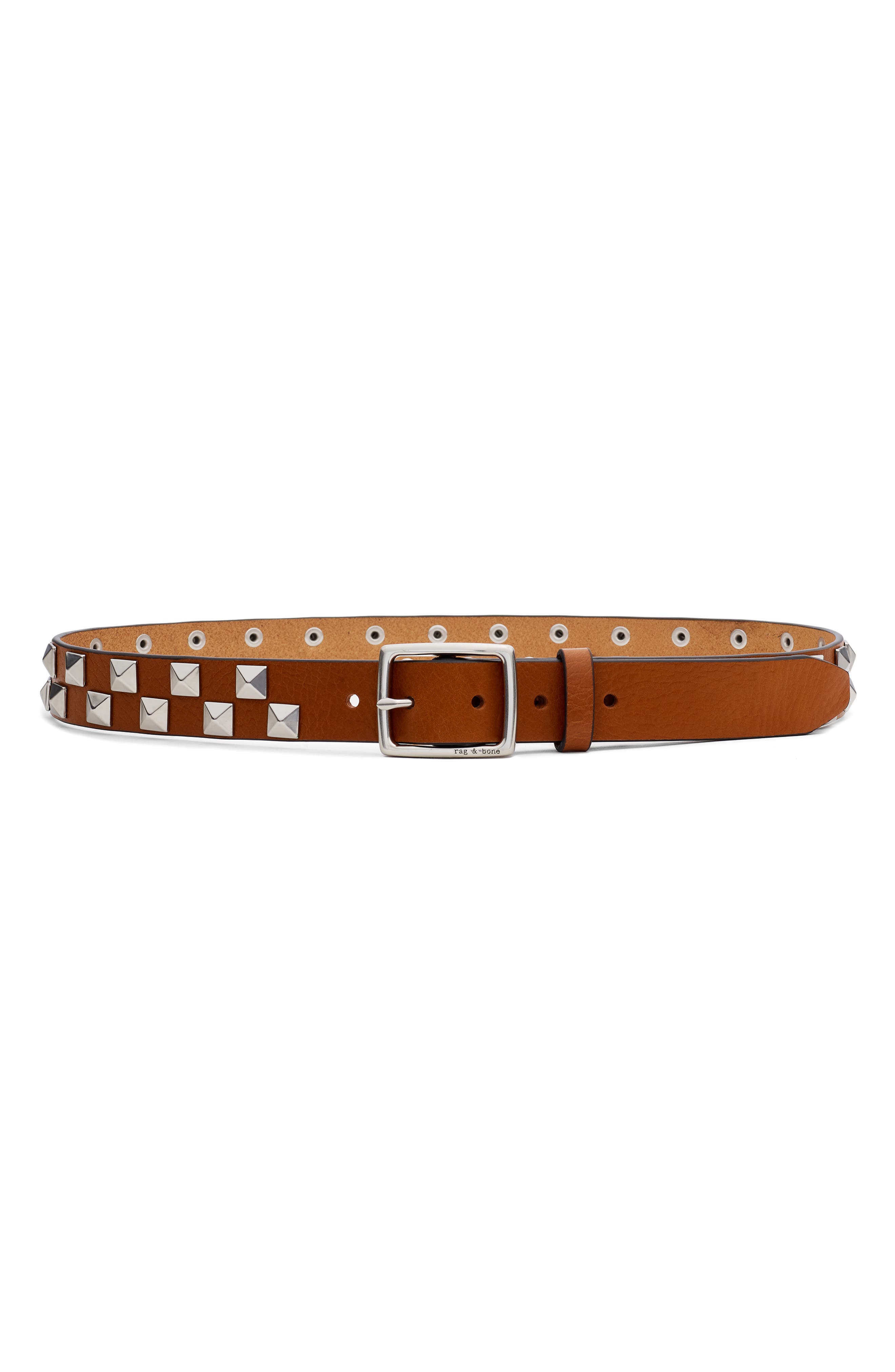 rag and bone studded belt