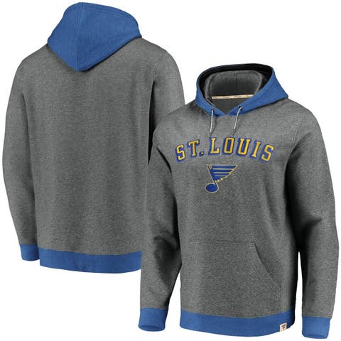 Men's Fanatics Branded Gray St. Louis City SC Official Logo Pullover Hoodie Size: Extra Large