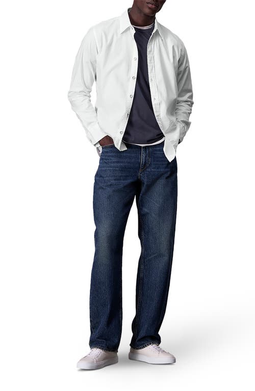 Rag & Bone Men's Tomlin Stretch Dobby Shirt In White