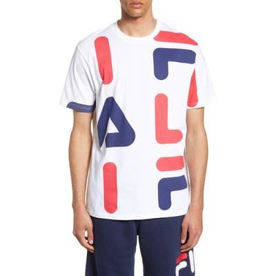 Fila Bennett Logo T-Shirt, White