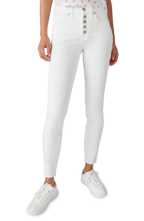 Lucky Brand Bridgette Skinny Jeans in Bright White at Nordstrom, Size 26 X 27