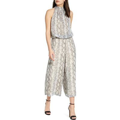 Sentimental Ny Palazzo Jumpsuit, Grey