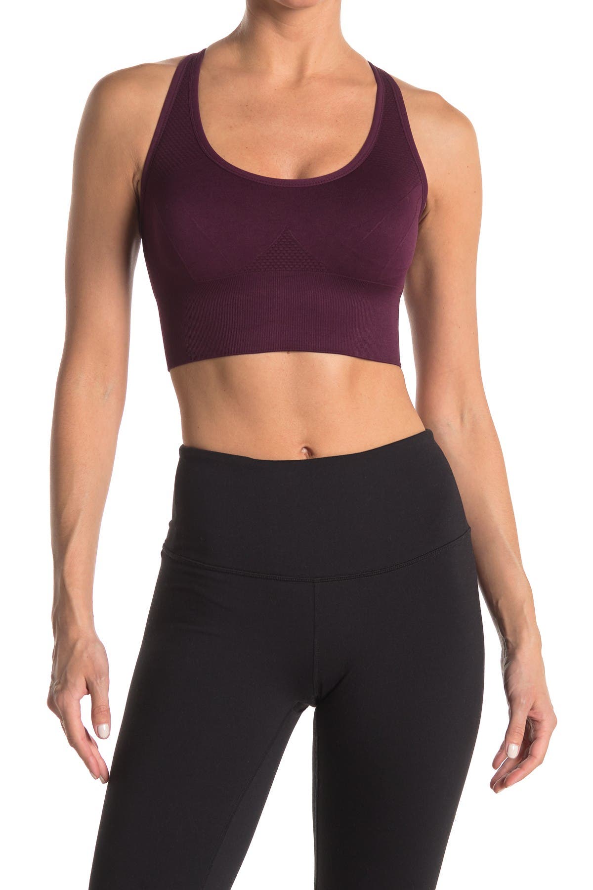 seamless sports bralette