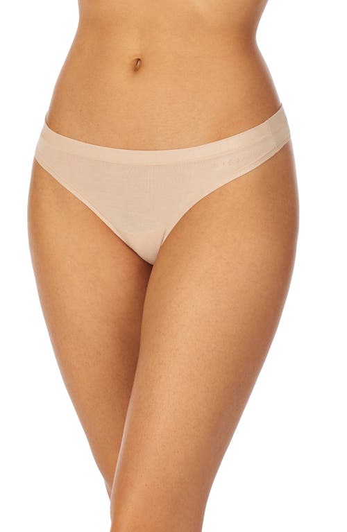 DKNY Stretch Modal Thong in Cashmere