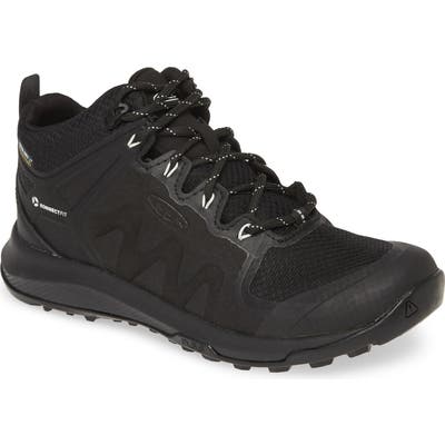 Keen Explore Waterproof Mid Top Trail Shoe, Black