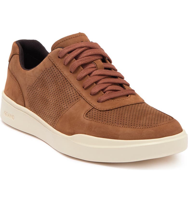 Cole Haan Grand Crosscourt Modern Perforated Sneaker - Wide Width Available