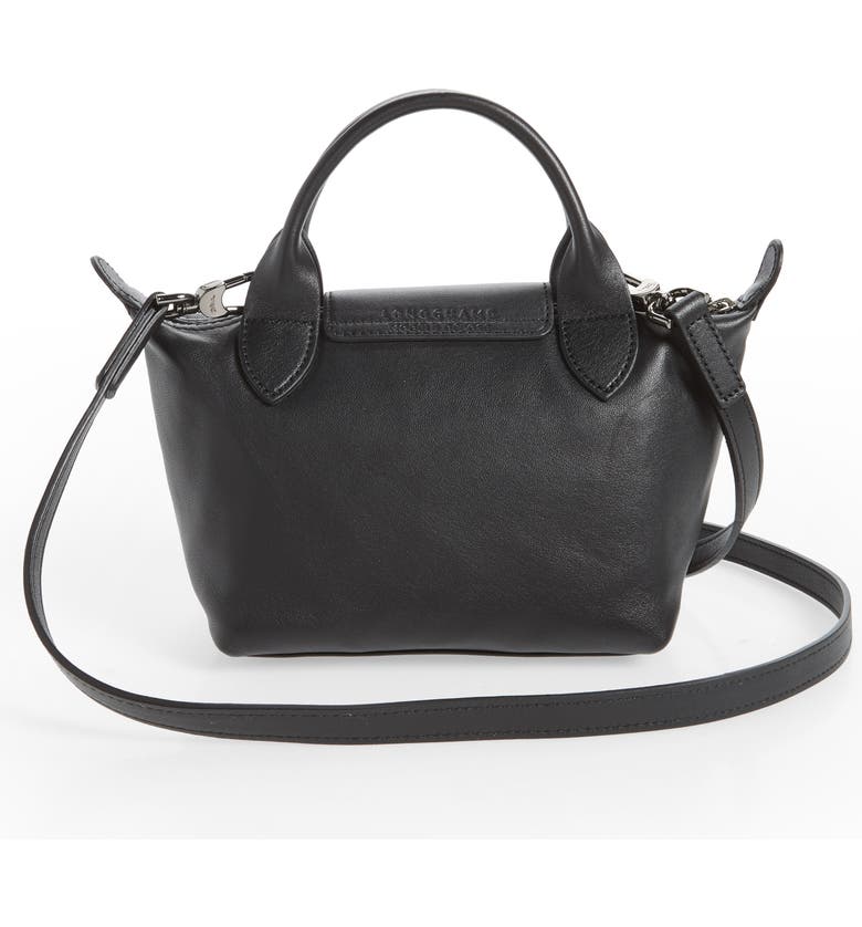 Longchamp Mini Le Pliage Cuir Leather Top Handle Bag | Nordstrom