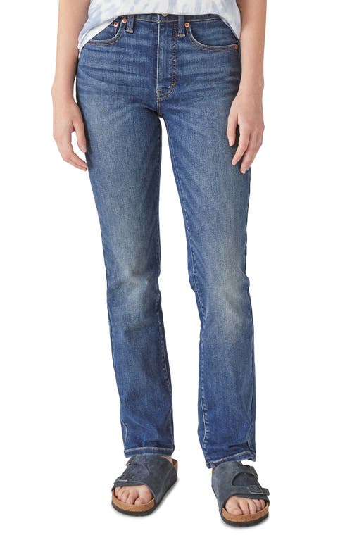 Lucky Brand Zoe High Waist Straight Leg Jeans in Lightyear at Nordstrom, Size 26 X 27