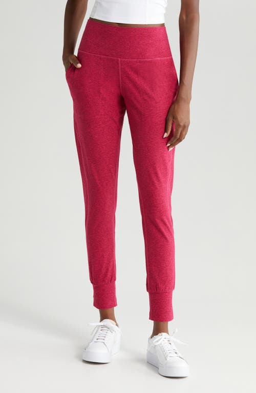 zella Restore Slim Fit Pocket Jogger in Pink Bright at Nordstrom, Size Medium