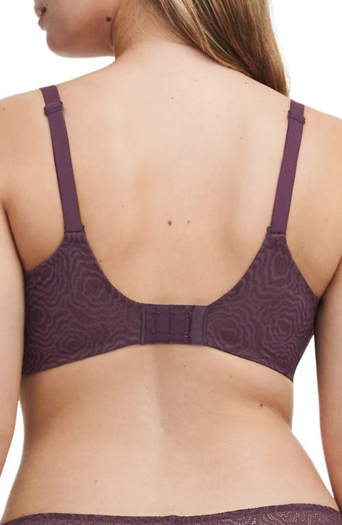 Shop Chantelle Lingerie C Jolie Underwire Demi Bra In Aubergine