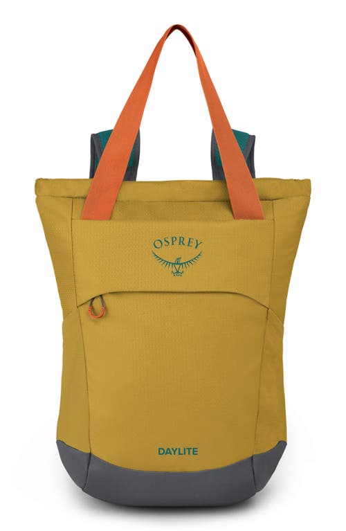 Osprey Daylite Water Repellent Tote Pack in Tumbleweed Yellow 