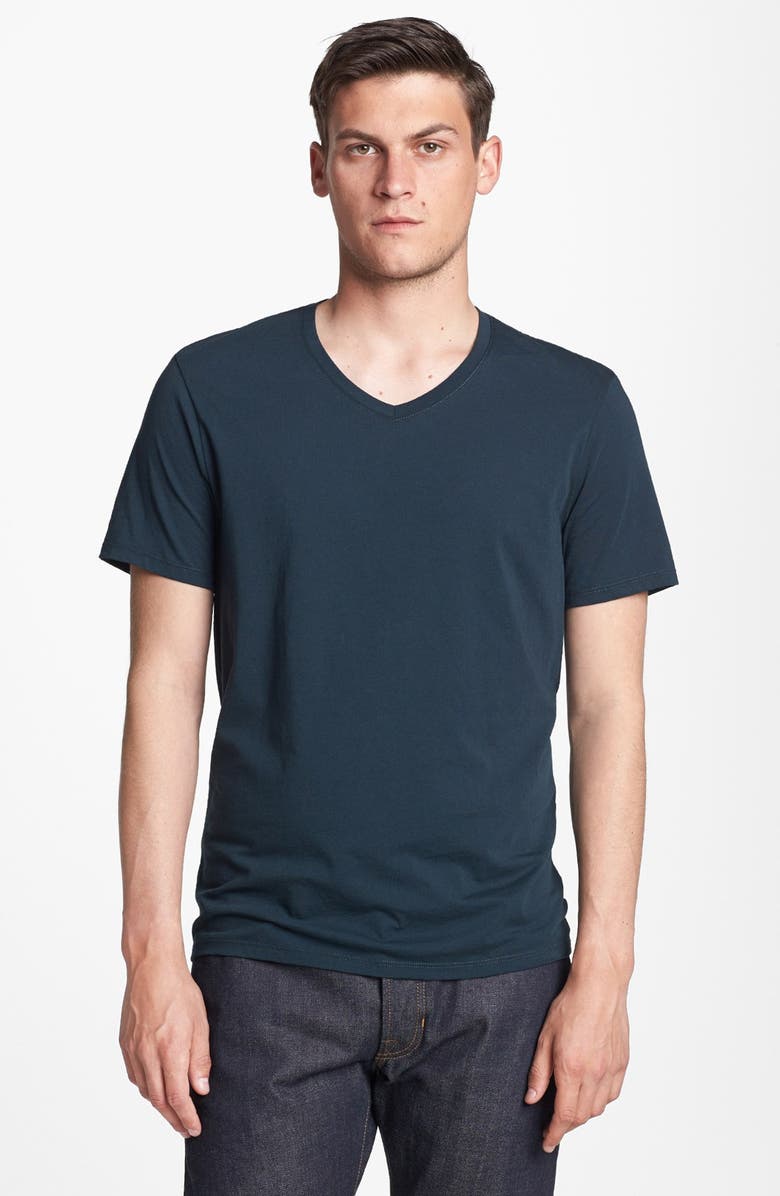 Vince Pima Cotton Jersey V-Neck T-Shirt | Nordstrom