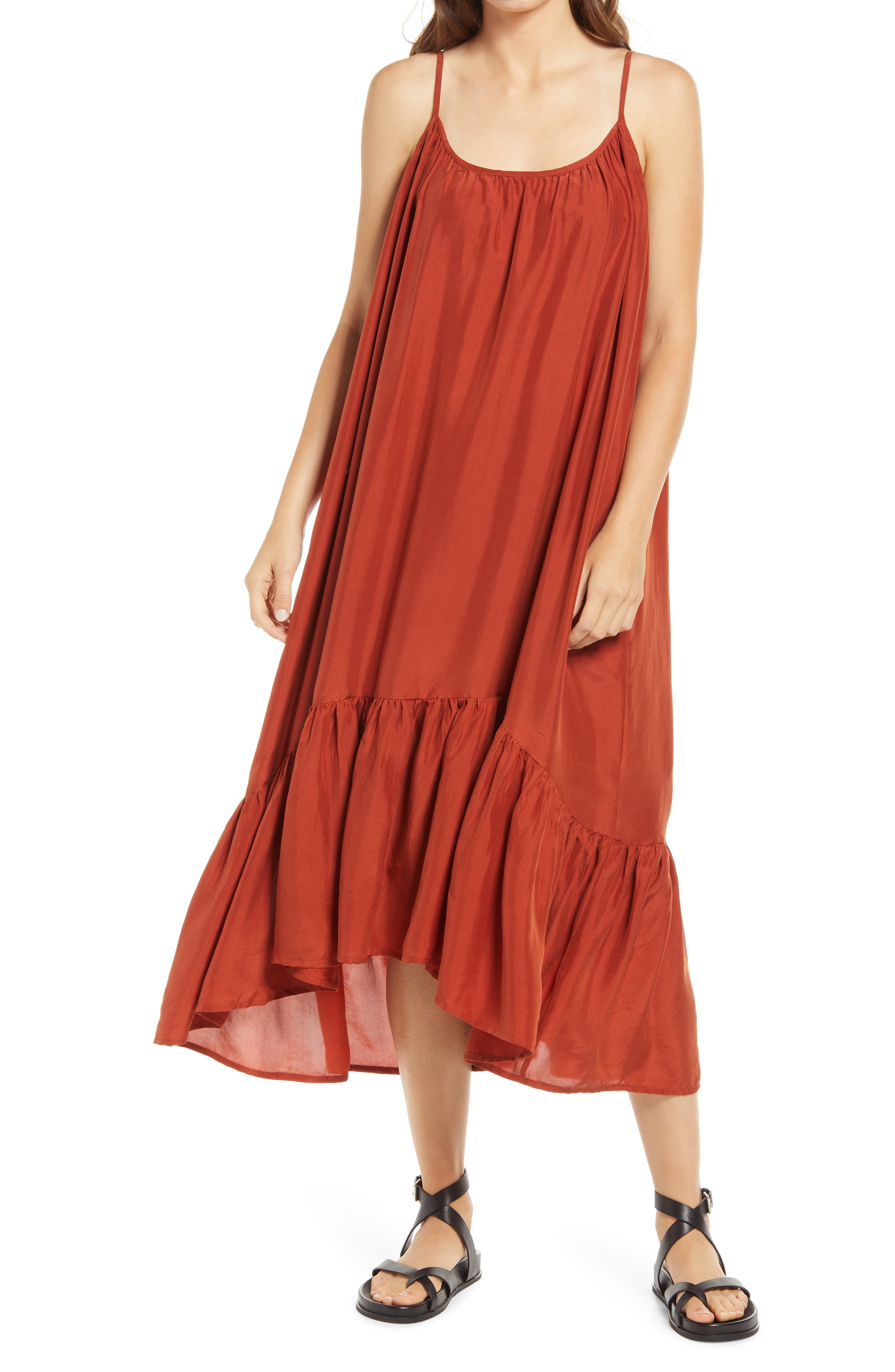 all saints silk dress