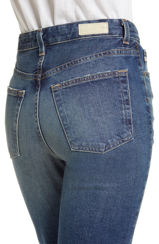 Shop Ag Kinsley High Waist Pop Crop Jeans In Viewpoint