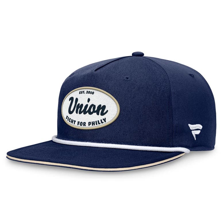 Shop Fanatics Branded Navy Philadelphia Union Iron Golf Snapback Hat
