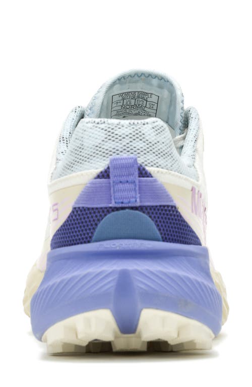 Merrell Agility Peak 5 Trail Sneaker In Pastel/multi