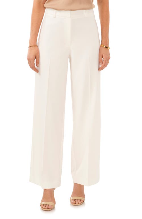 Wide Leg Pants in New Ivory