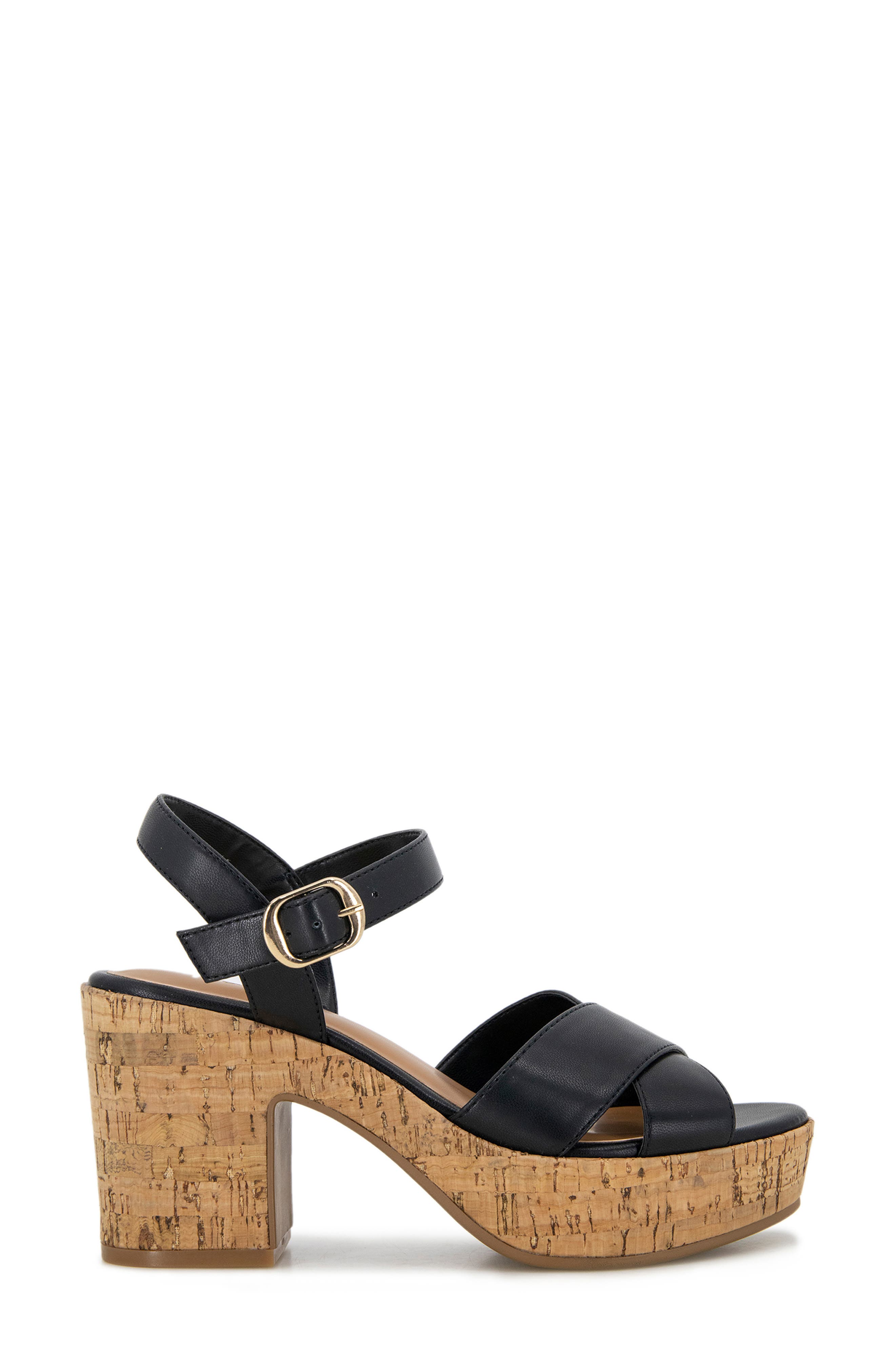 platform sandals cork