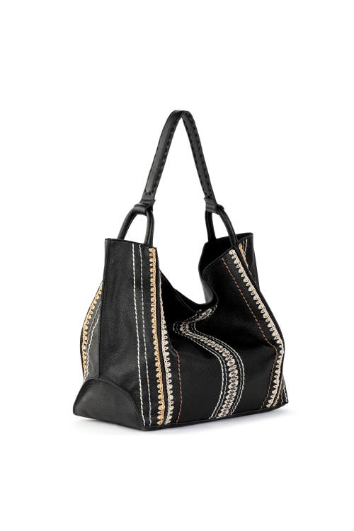 Shop The Sak Los Feliz Large Tote Bag In Blk Neutral Seminyak