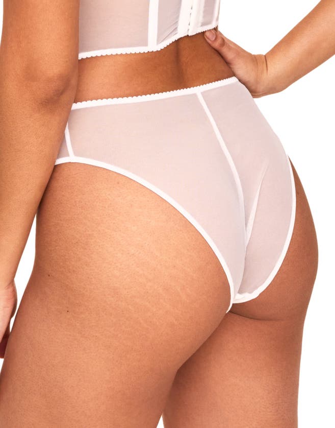 Shop Adore Me Avara High Cut Panties In White