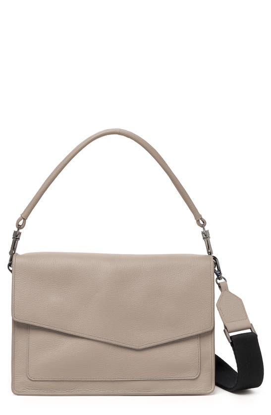 Botkier Cobble Hill Leather Hobo Bag In Greige