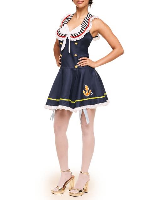 Shop Adore Me Sailor Costume In Blue