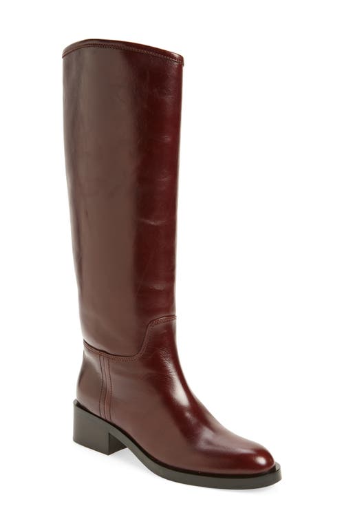 Jeffrey Campbell Reining Knee High Boot in Dark Brown 